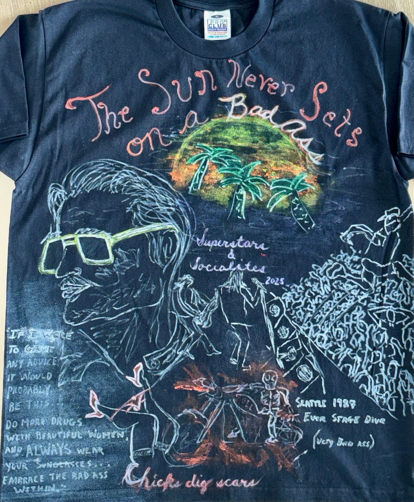 Sun never sets on a Bad Ass